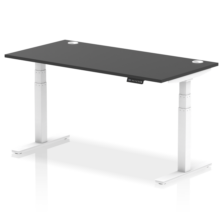 Air Height Adjustable Desk With Cable Ports