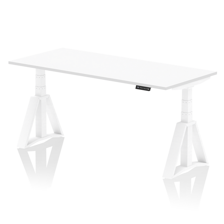 Air Height Adjustable Desk without Cable Ports With Piste Foot