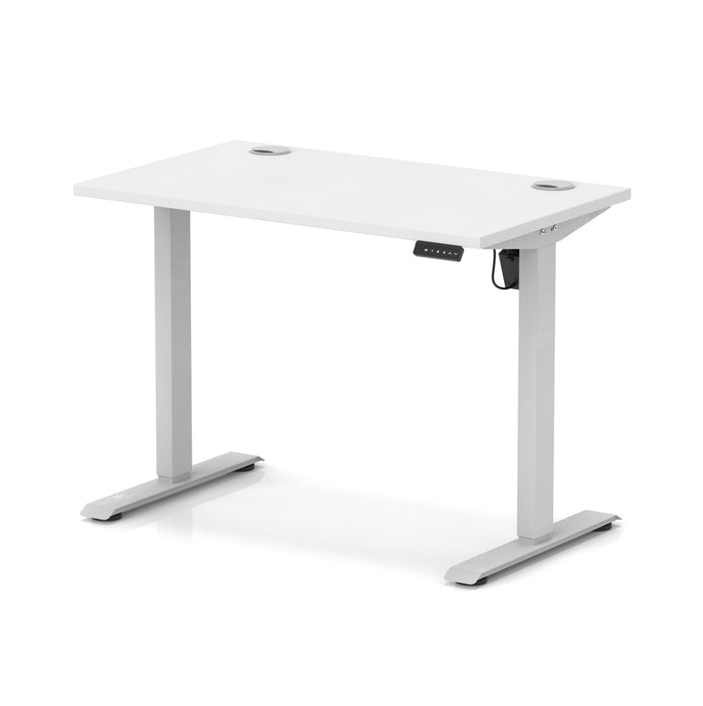 Air Lite Height Adjustable Slimline Desk With Cable Ports