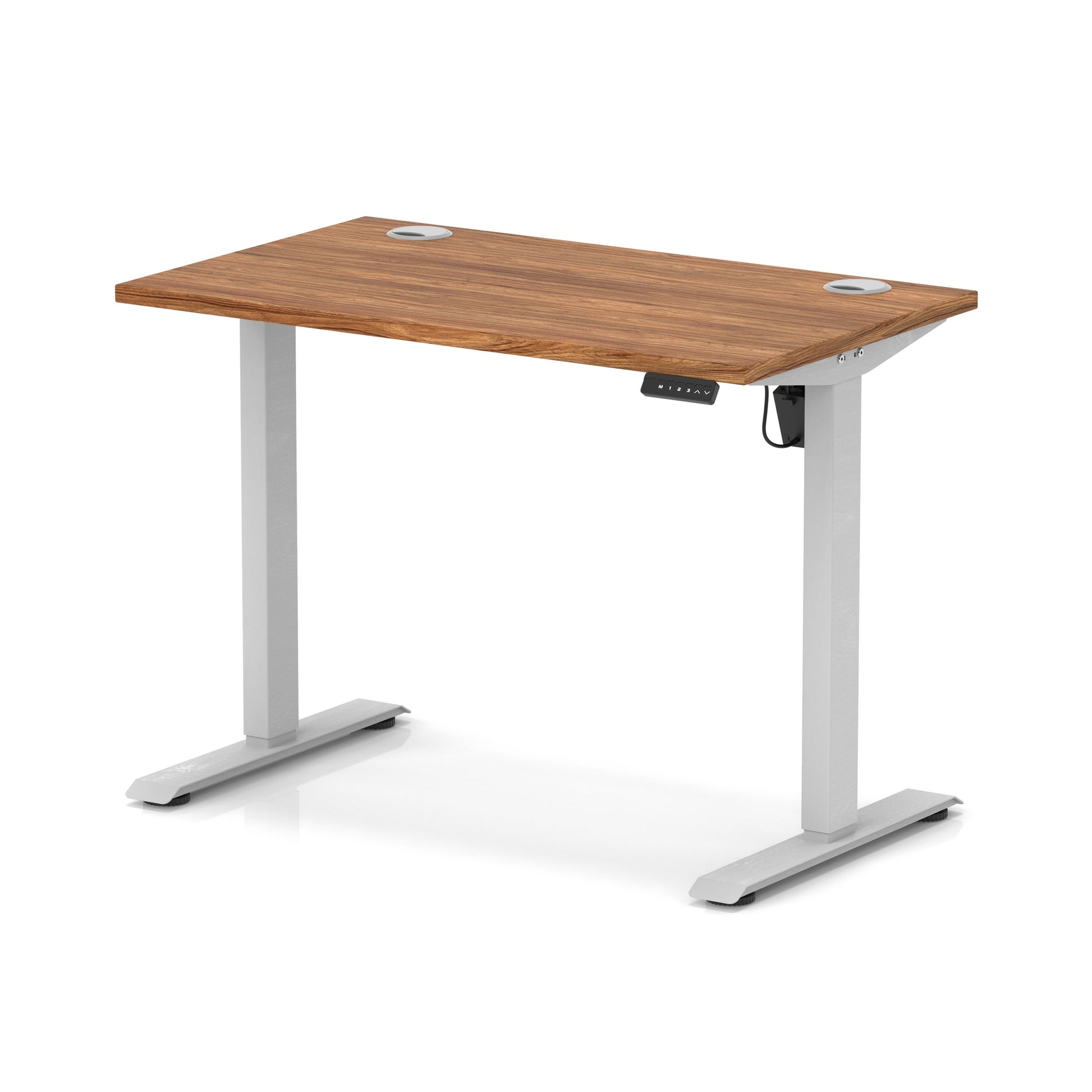 Air Lite Height Adjustable Slimline Desk With Cable Ports