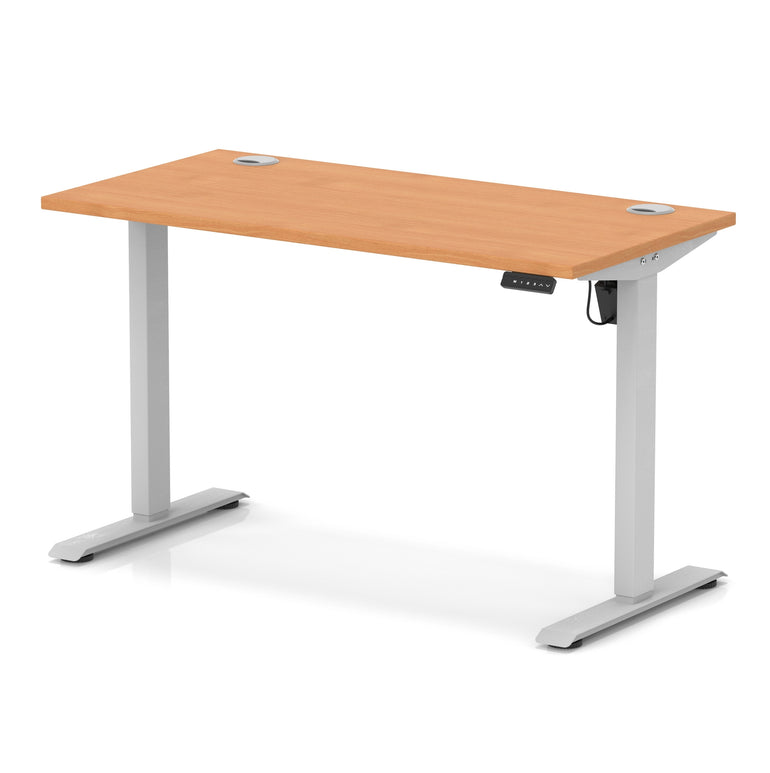 Air Lite Height Adjustable Slimline Desk With Cable Ports