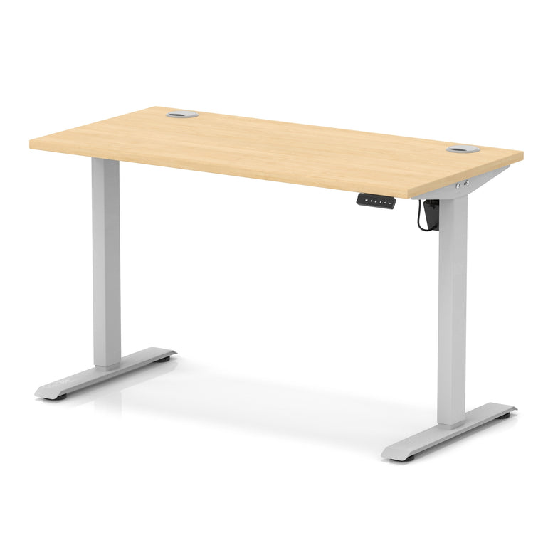 Air Lite Height Adjustable Slimline Desk With Cable Ports