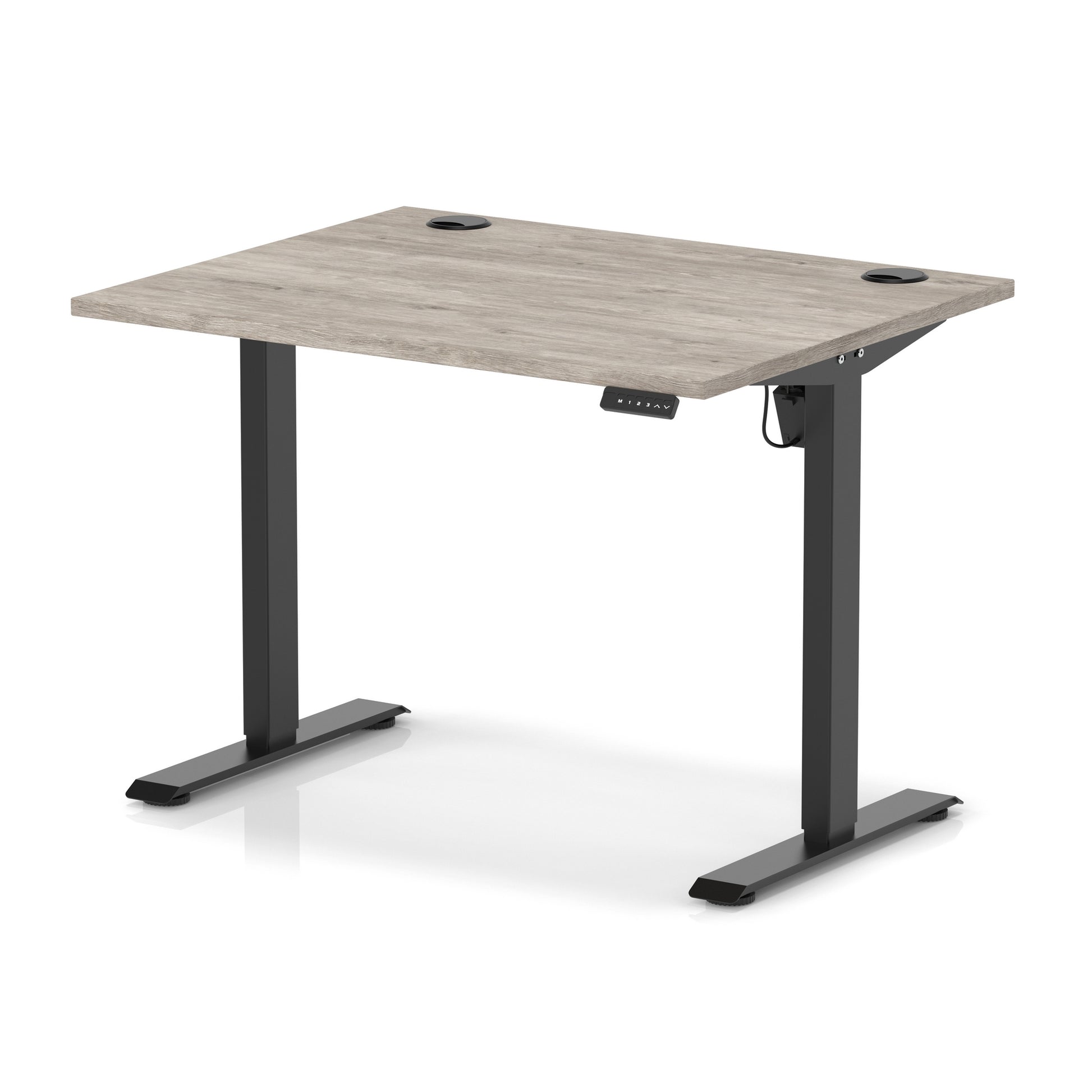 Air Lite Height Adjustable Desk With Cable Ports