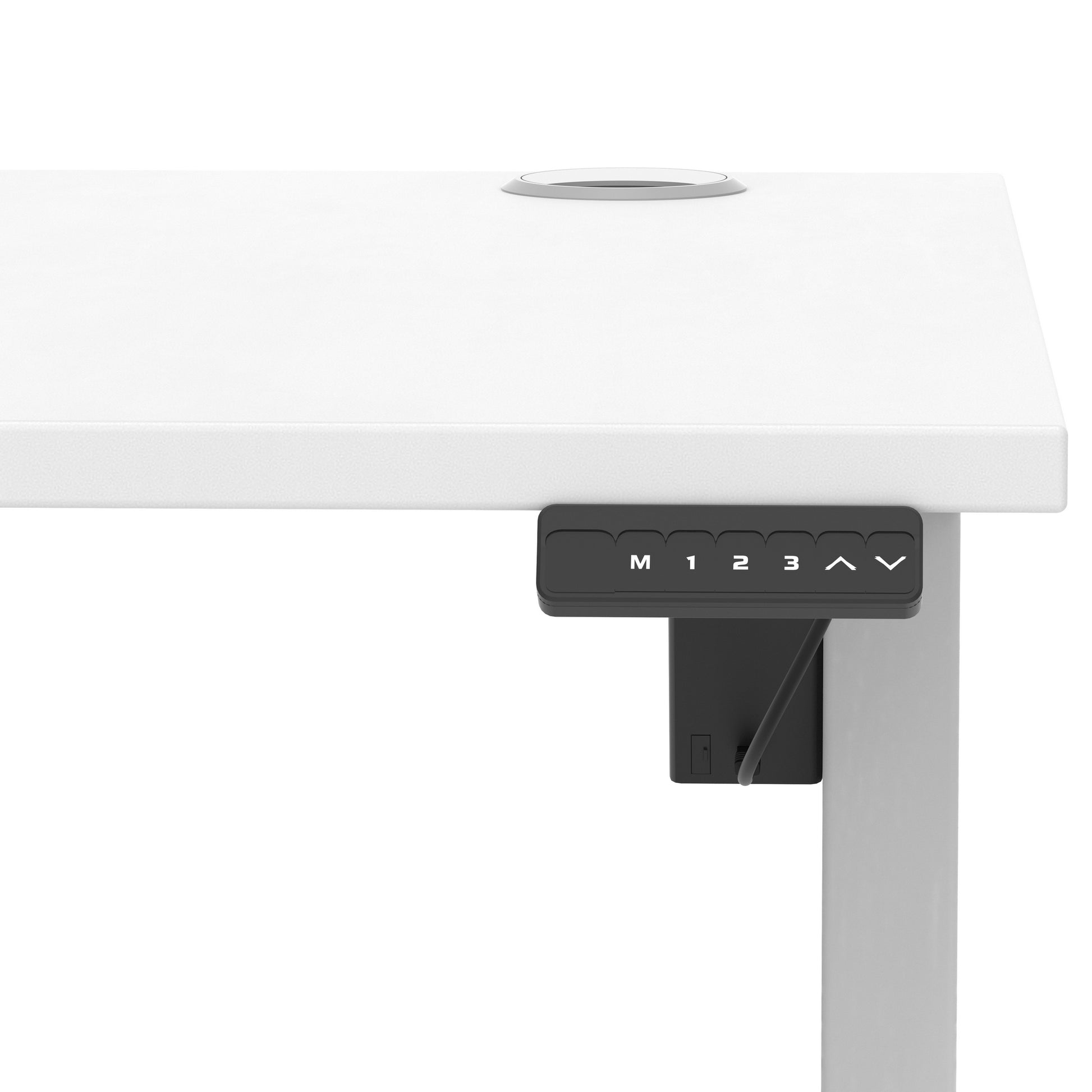 Air Lite Height Adjustable Desk With Cable Ports