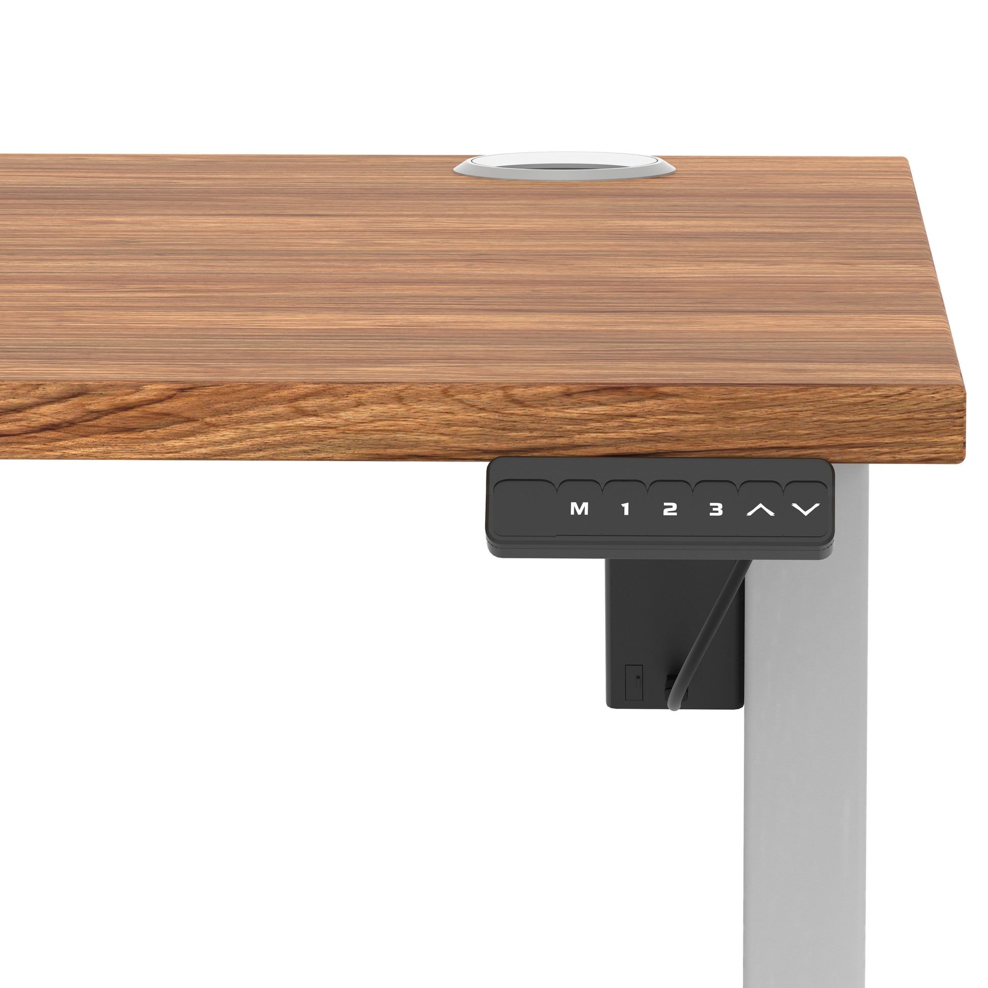 Air Lite Height Adjustable Desk With Cable Ports