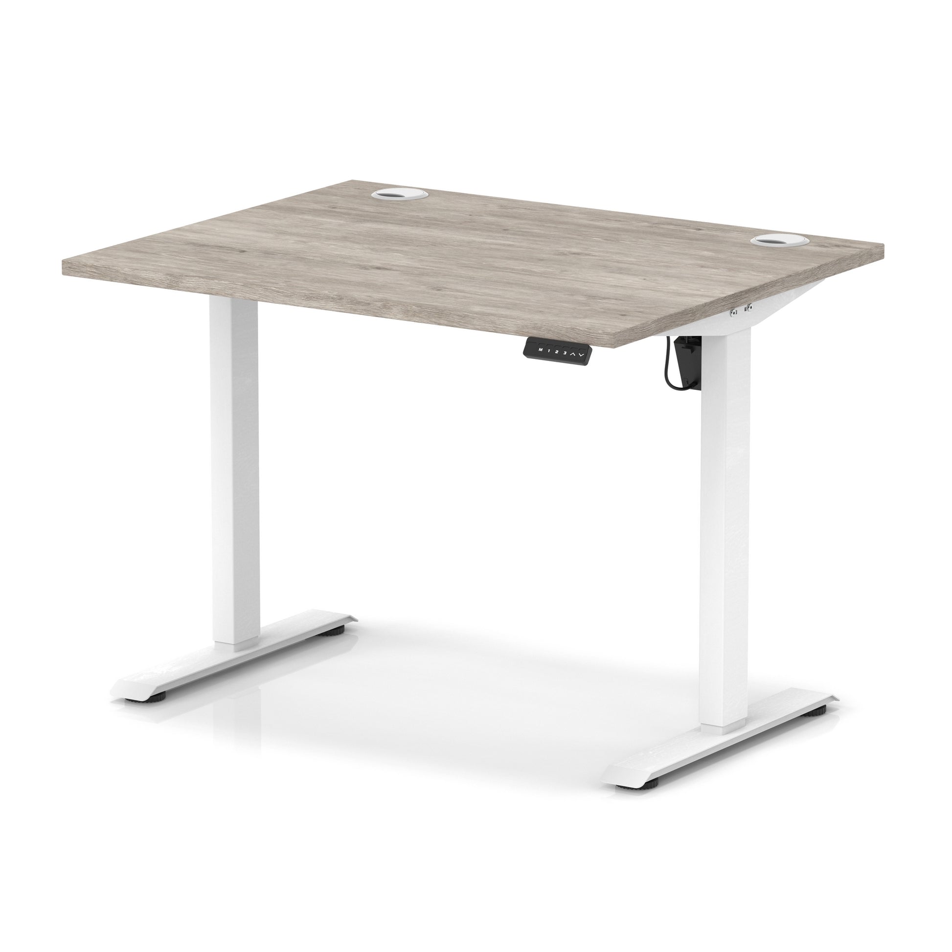 Air Lite Height Adjustable Desk With Cable Ports