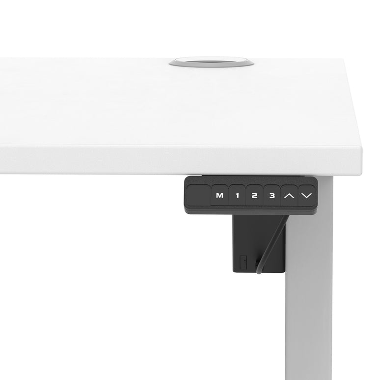 Air Lite Height Adjustable Desk With Cable Ports