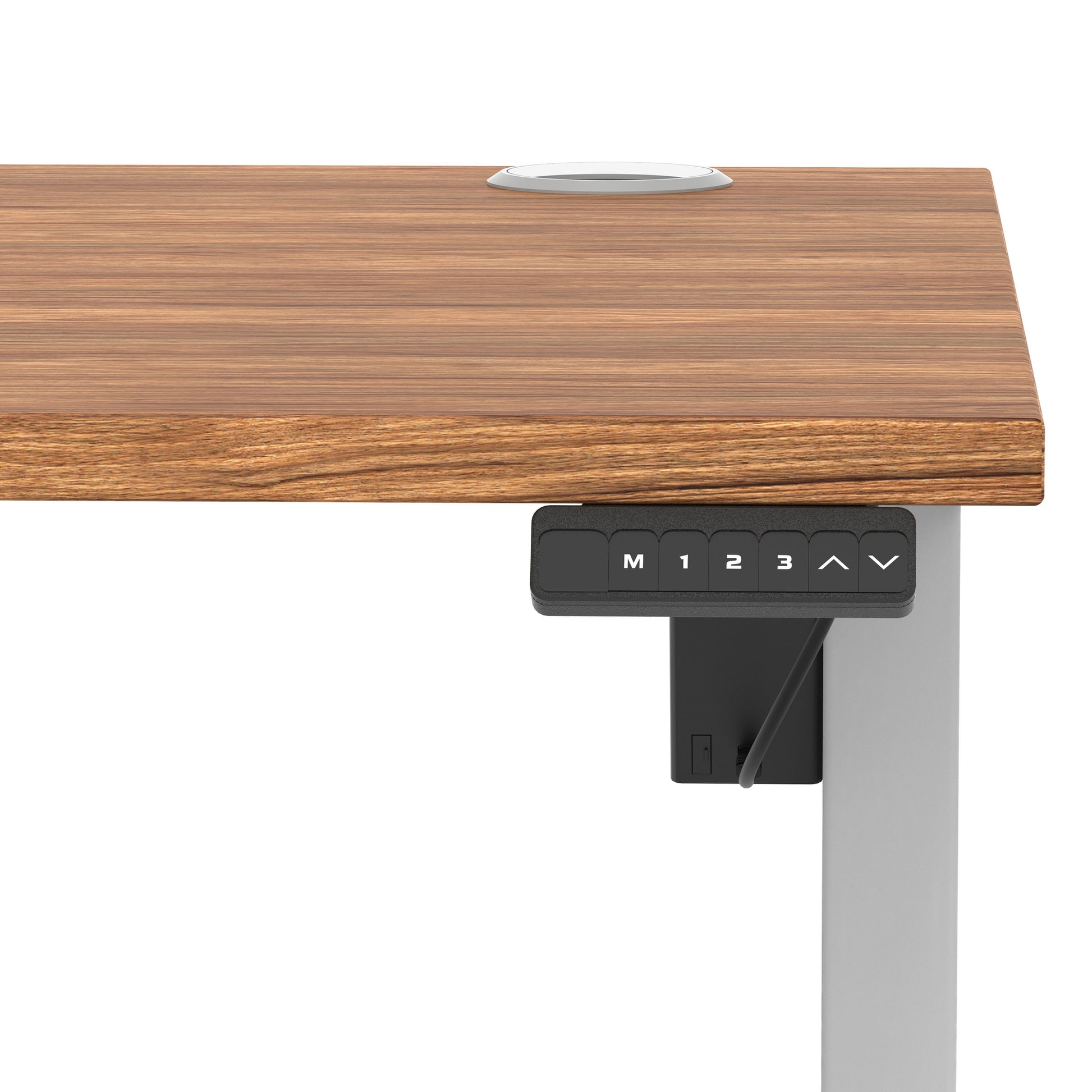 Air Lite Height Adjustable Desk With Cable Ports
