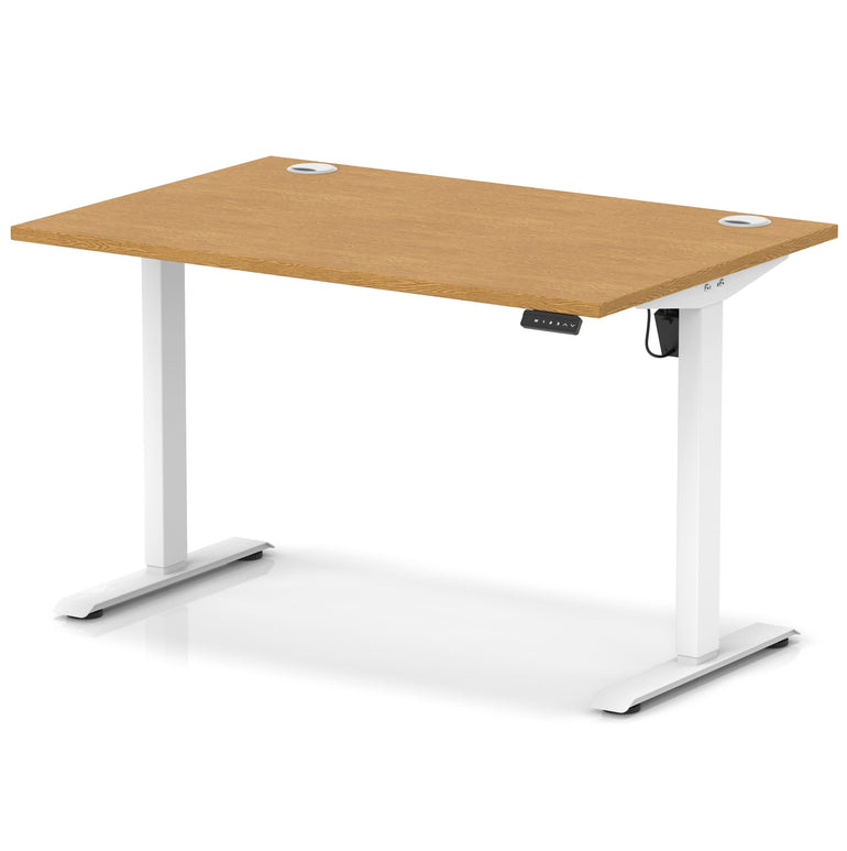 Air Lite Height Adjustable Desk With Cable Ports