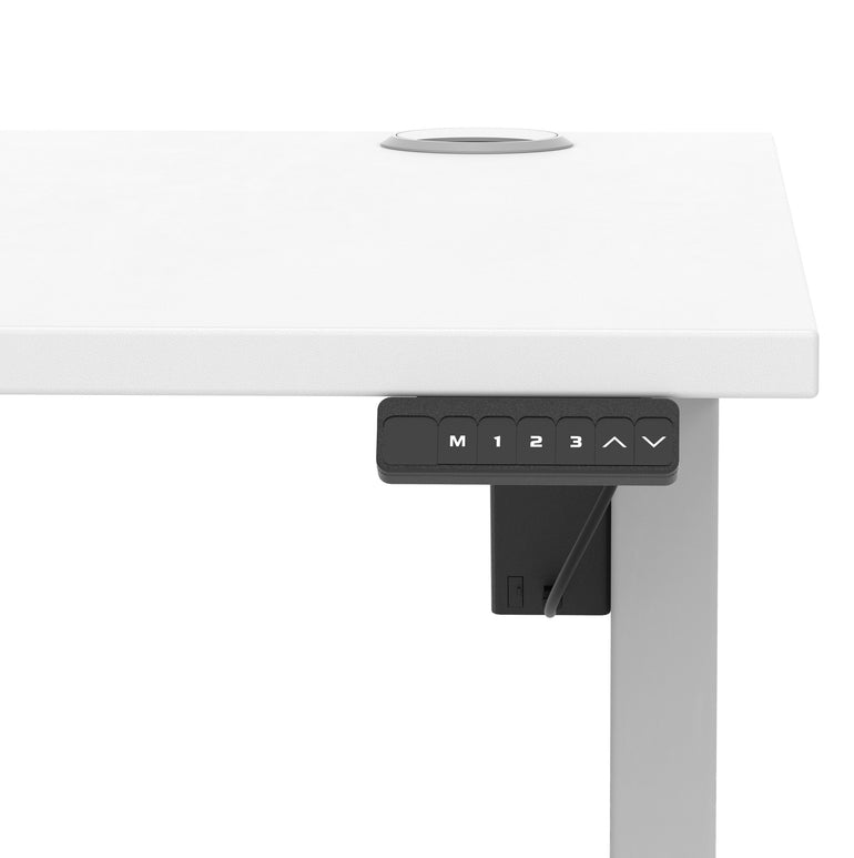 Air Lite Height Adjustable Desk With Cable Ports