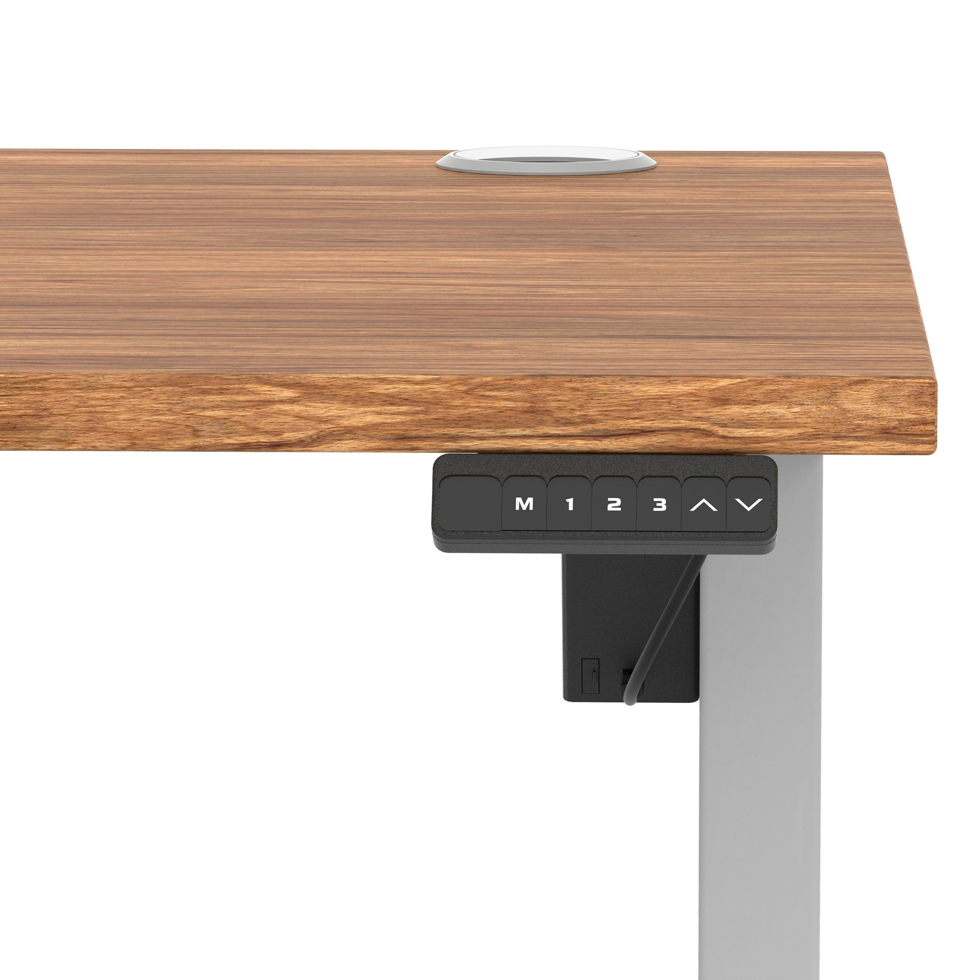 Air Lite Height Adjustable Desk With Cable Ports