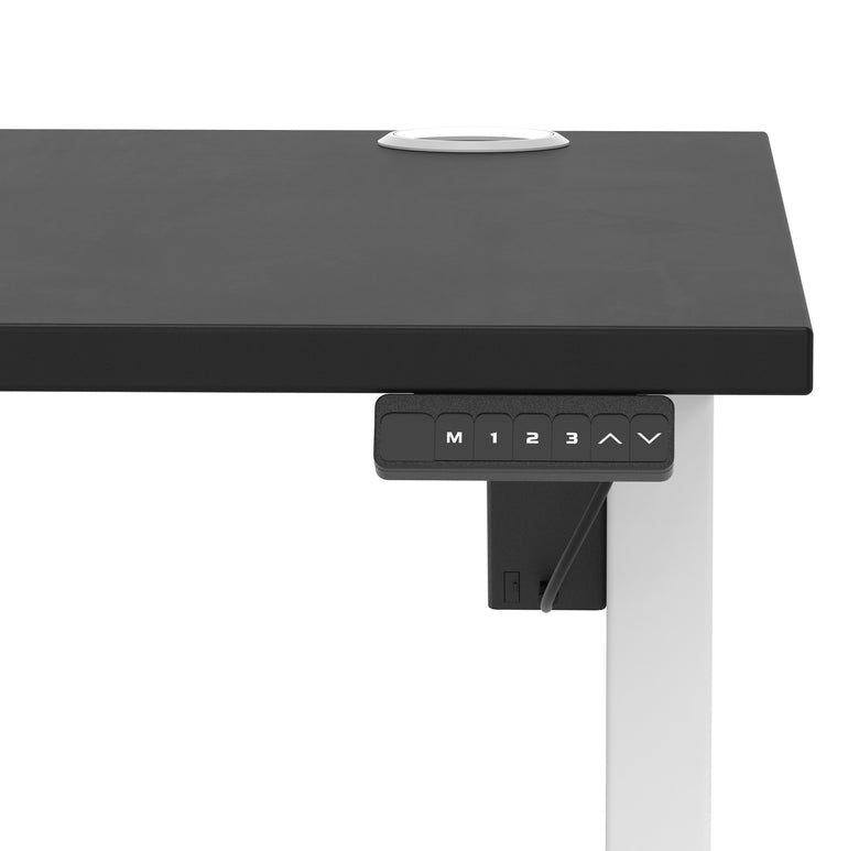 Air Lite Height Adjustable Desk With Cable Ports