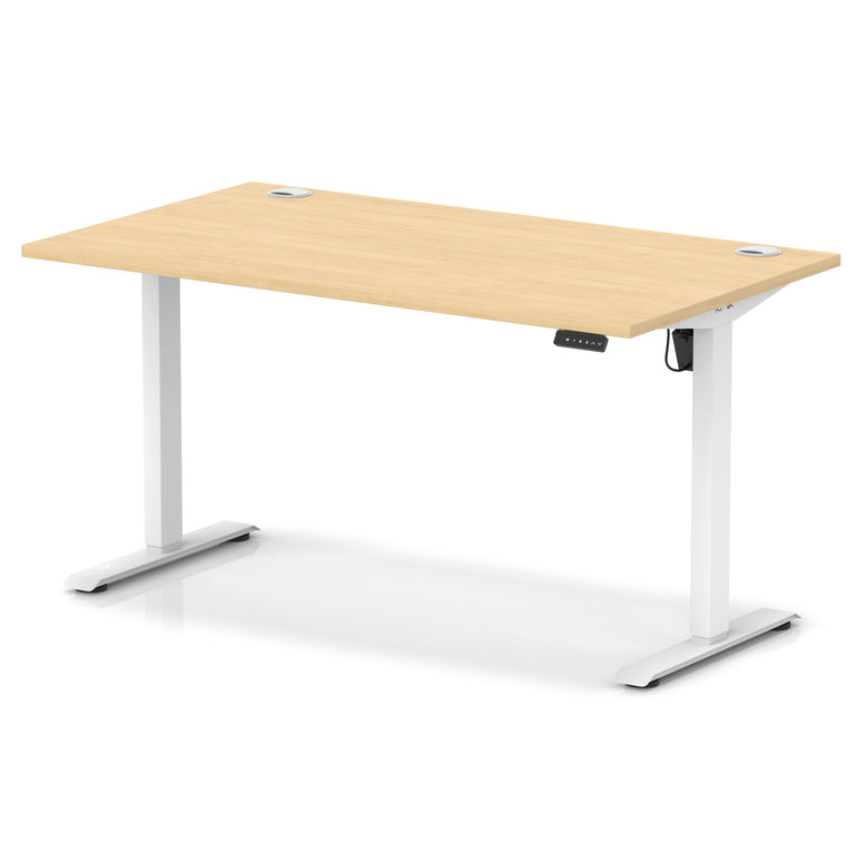 Air Lite Height Adjustable Desk With Cable Ports