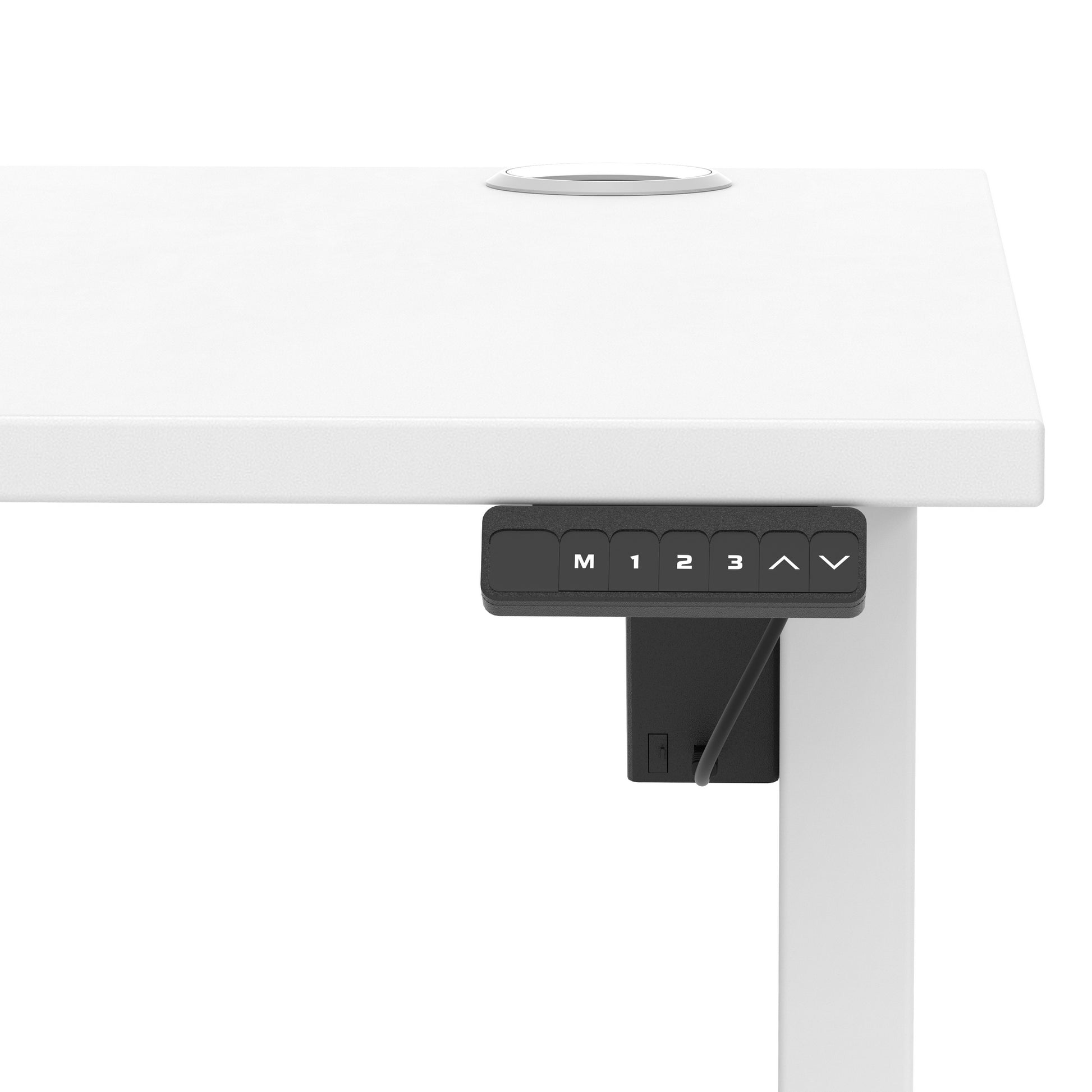 Air Lite Height Adjustable Desk With Cable Ports