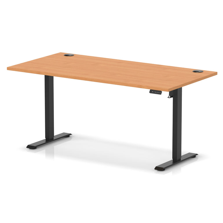 Air Lite Height Adjustable Desk With Cable Ports