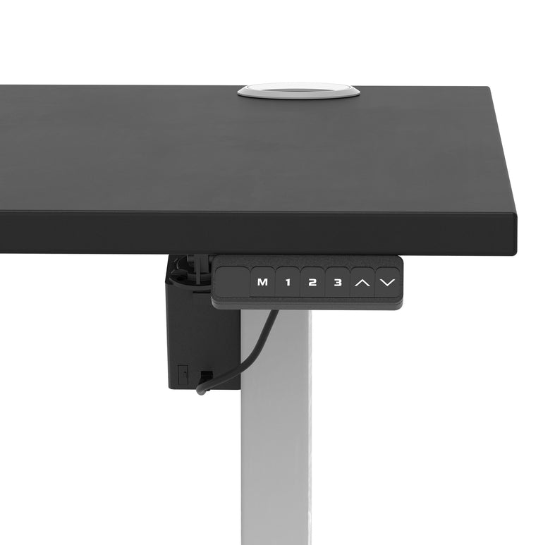 Air Lite Height Adjustable Desk With Cable Ports