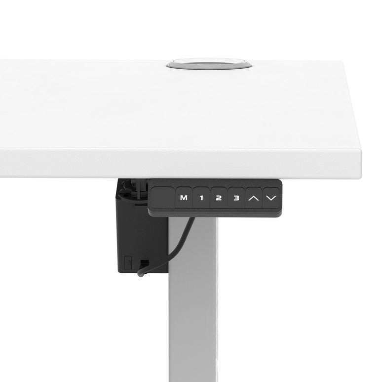 Air Lite Height Adjustable Desk With Cable Ports