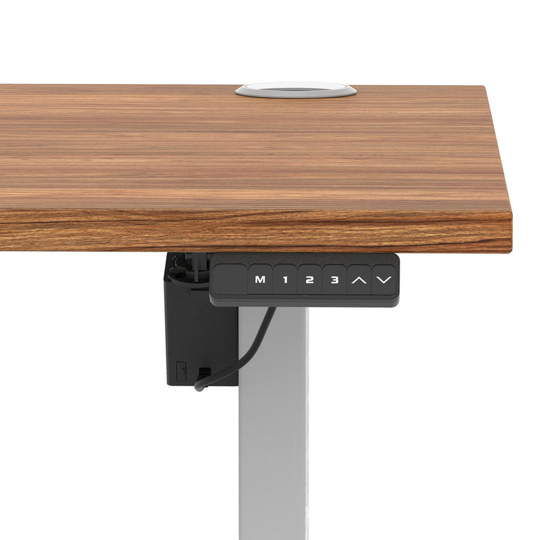 Air Lite Height Adjustable Desk With Cable Ports