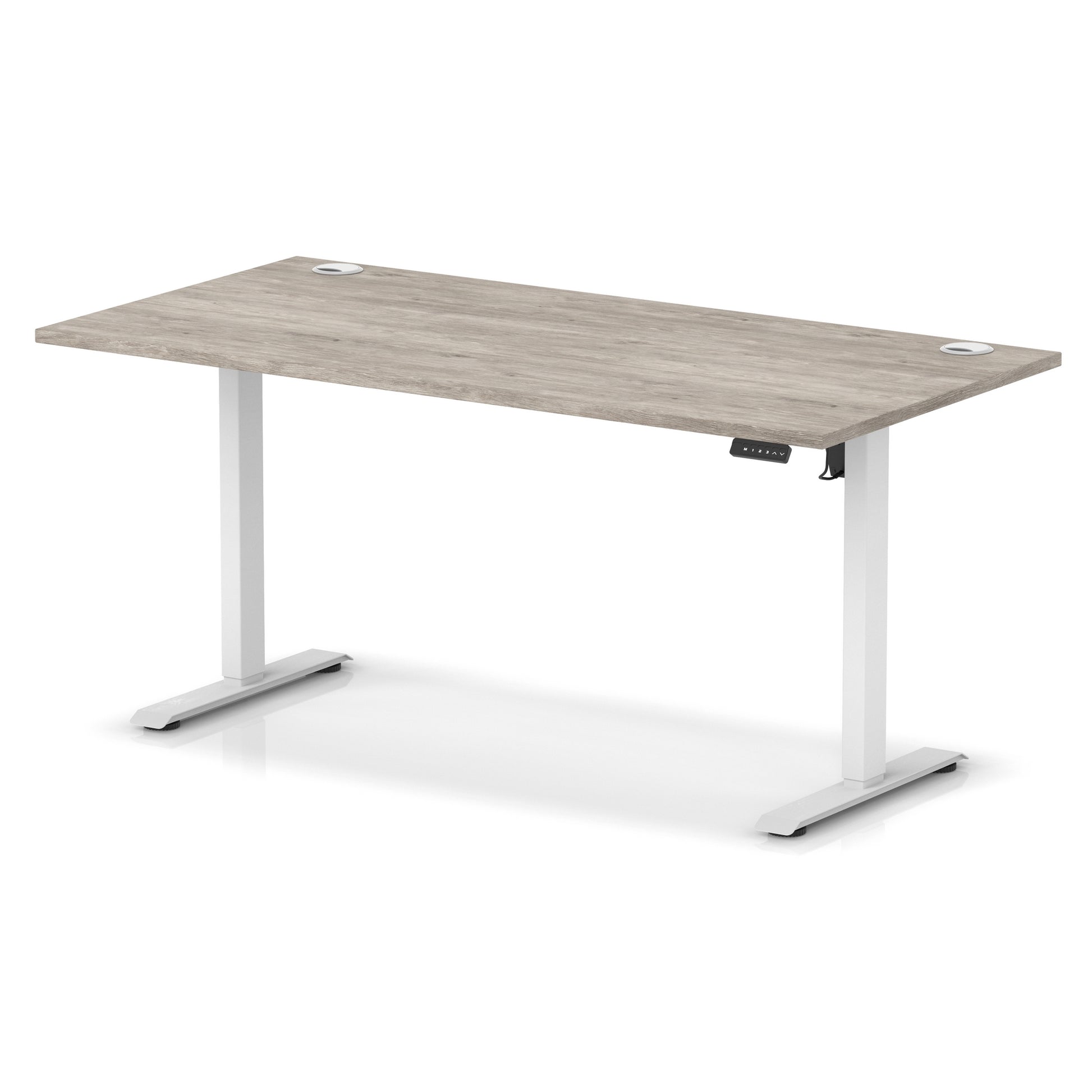 Air Lite Height Adjustable Desk With Cable Ports