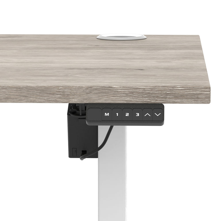 Air Lite Height Adjustable Desk With Cable Ports