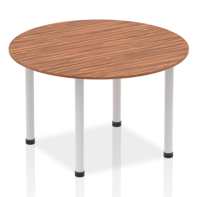 Impulse Round Table With Post Leg