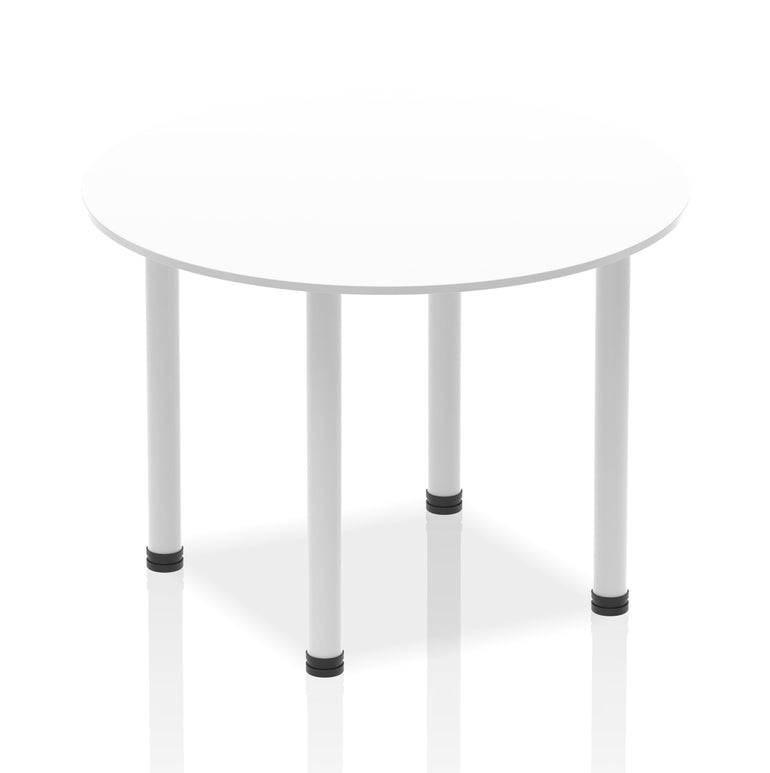 Impulse Round Table With Post Leg