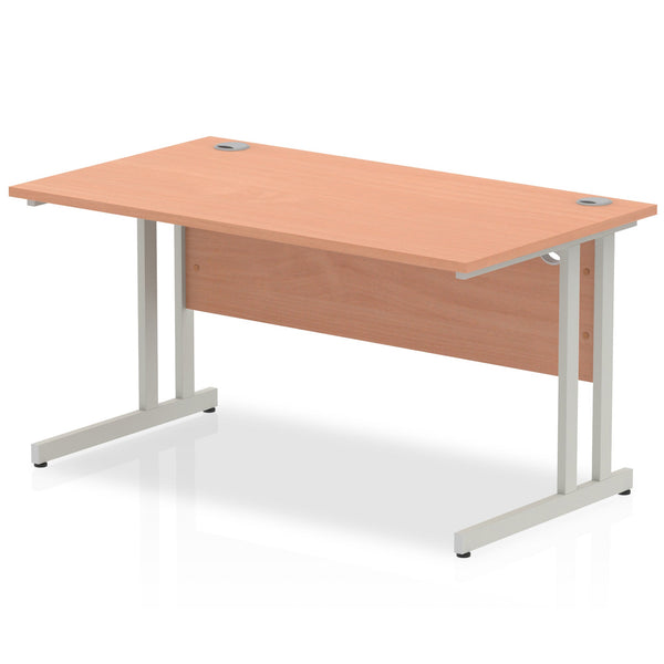 OE - Impulse 1400mm Straight Desk Cantilever Leg