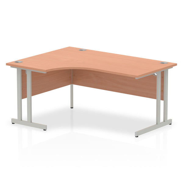 OE - Impulse 1600mm Left Crescent Desk Cantilever Leg