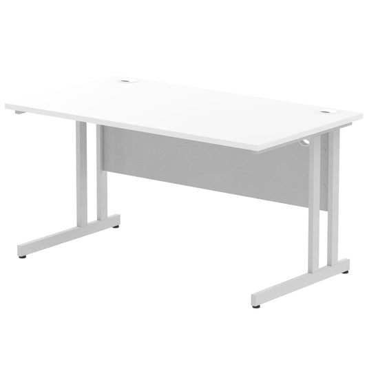 OE - Impulse 1400mm Straight Desk Cantilever Leg