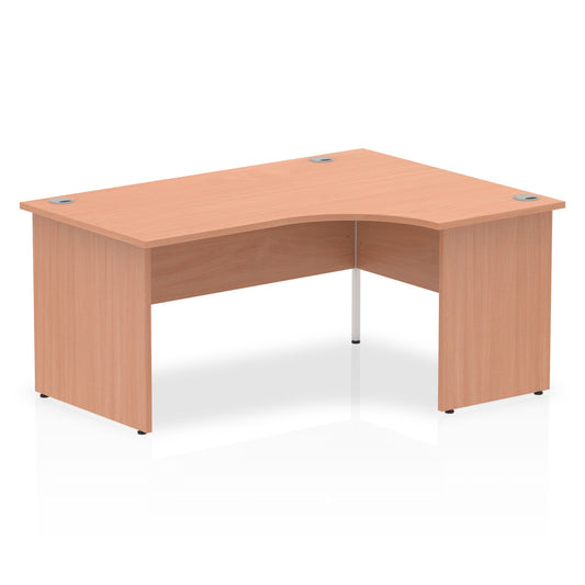 EE - Impulse 1600mm Right Crescent Desk Panel End Leg
