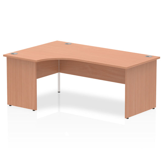 EE - Impulse 1800mm Left Crescent Desk Panel End Leg