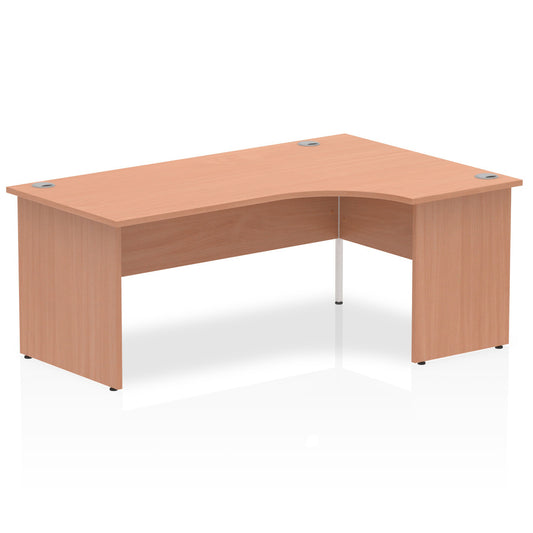 EE - Impulse 1800mm Right Crescent Desk Panel End Leg