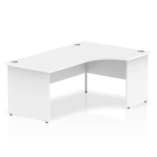 EE - Impulse 1800mm Right Crescent Desk Panel End Leg