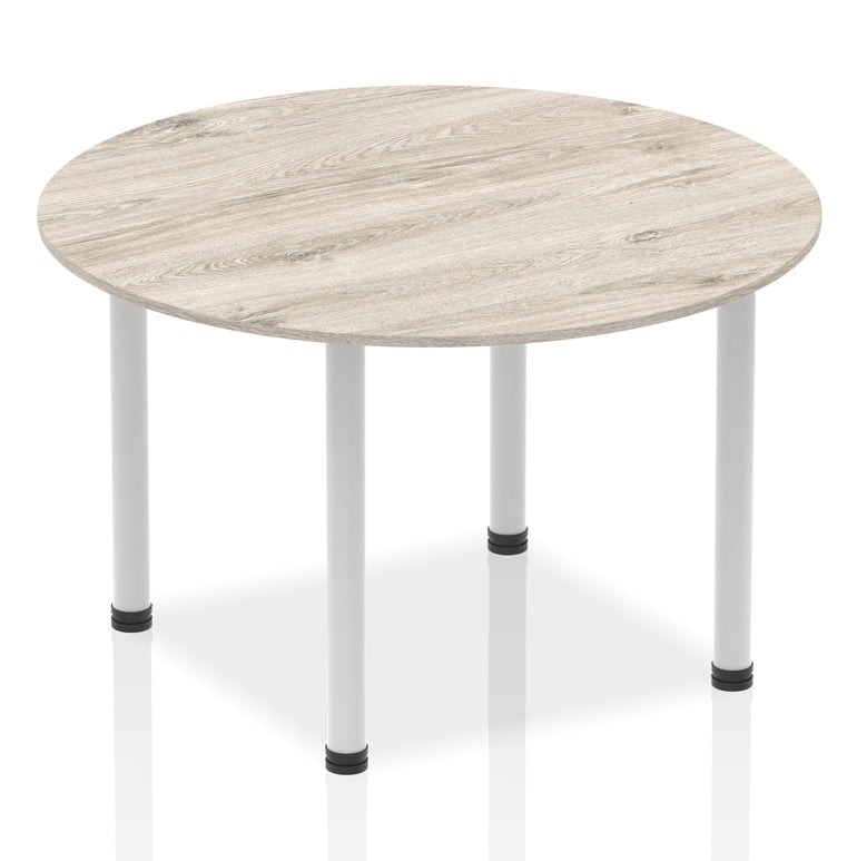 Impulse Round Table With Post Leg