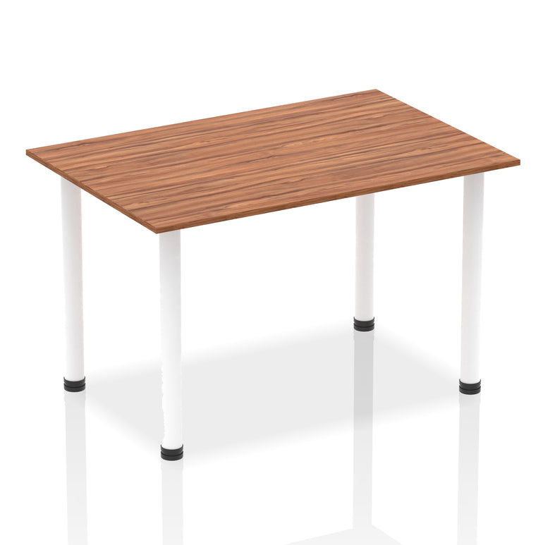 Impulse 1400mm Straight Table With Post Leg