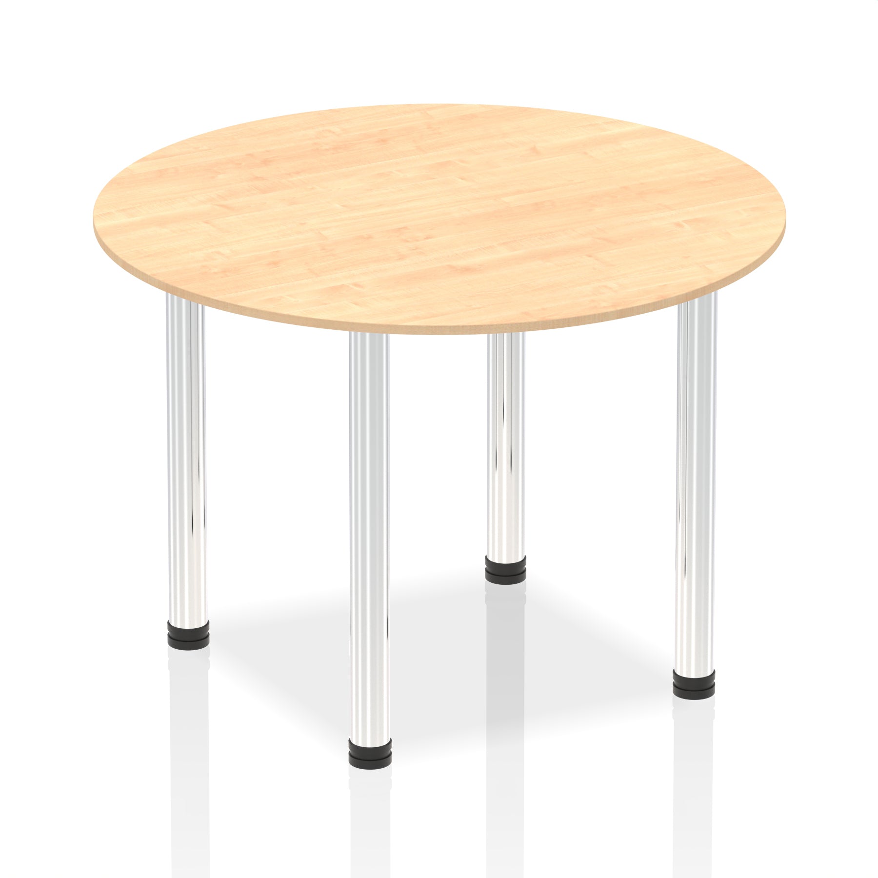 Impulse Round Table With Post Leg