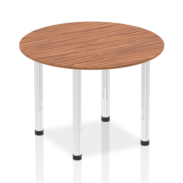 Impulse Round Table With Post Leg