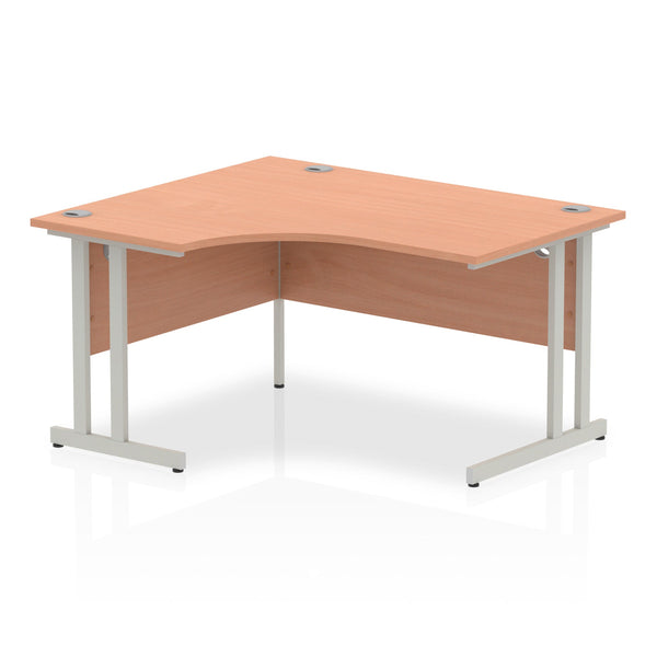 OE - Impulse 1400mm Left Crescent Desk Cantilever Leg