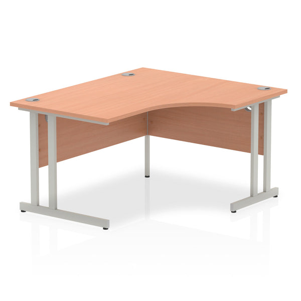 OE - Impulse 1400mm Right Crescent Desk Cantilever Leg