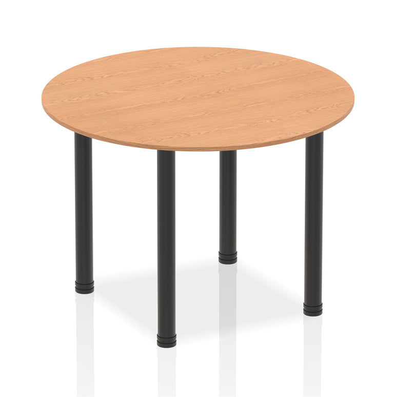 Impulse Round Table With Post Leg