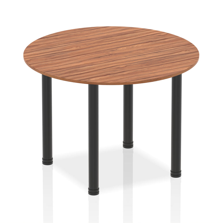 Impulse Round Table With Post Leg