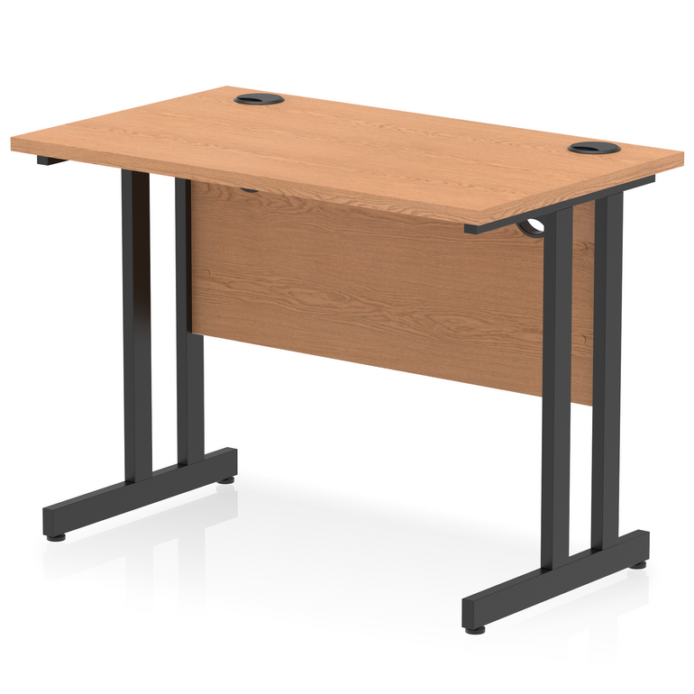 Impulse 1000mm Slimline Desk Cantilever Leg