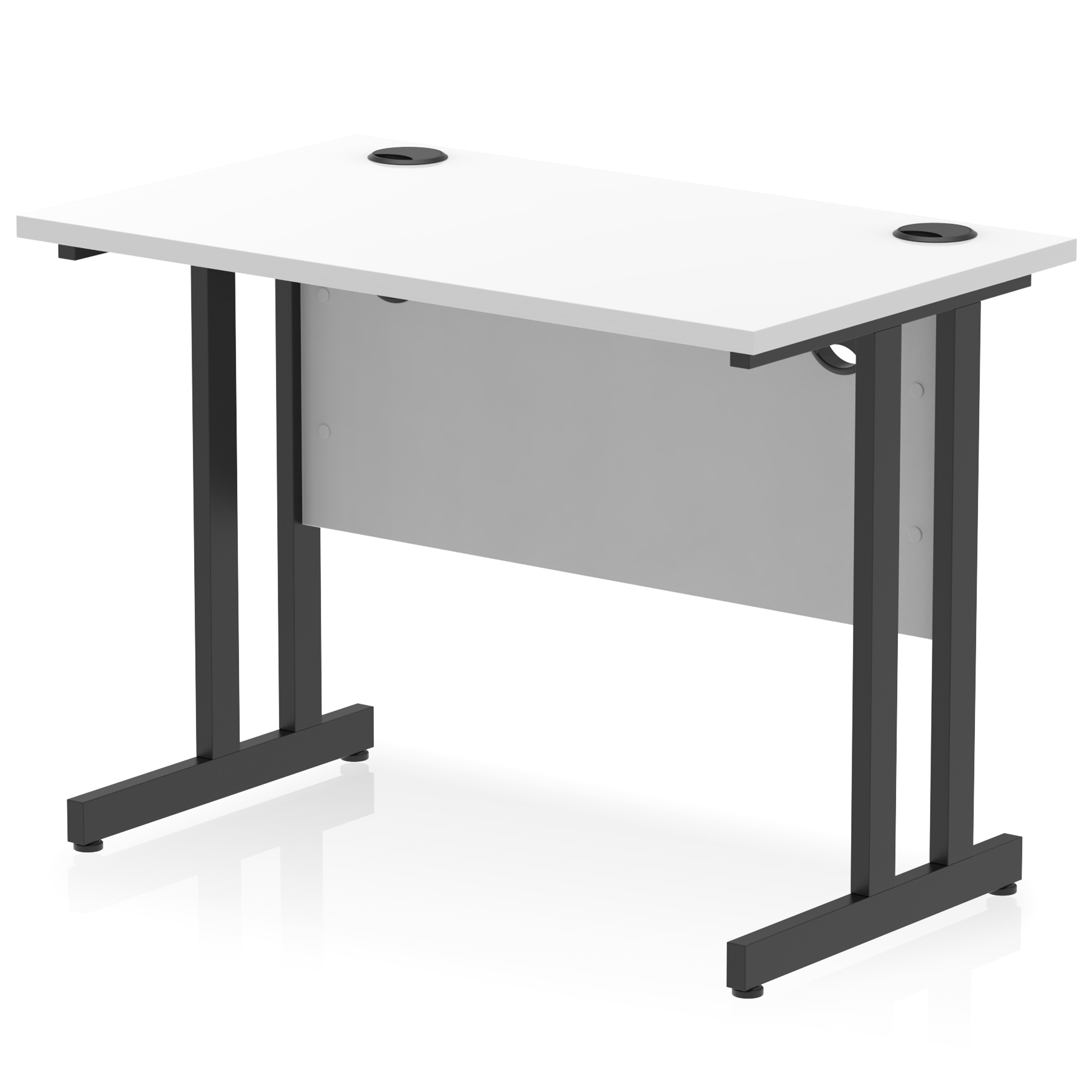 Impulse 1000mm Slimline Desk Cantilever Leg