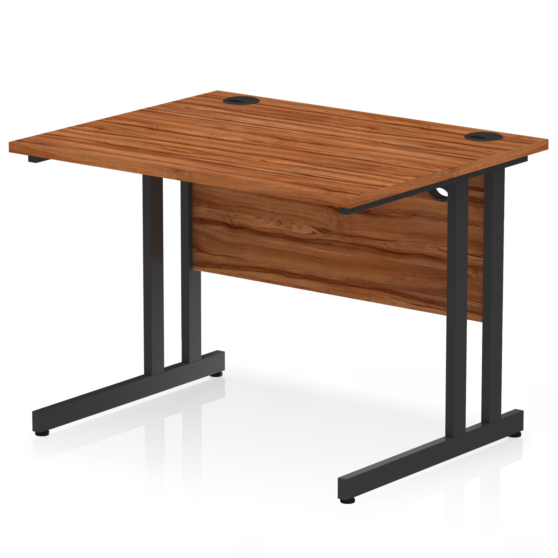 Impulse 1000mm Straight Desk Cantilever Leg