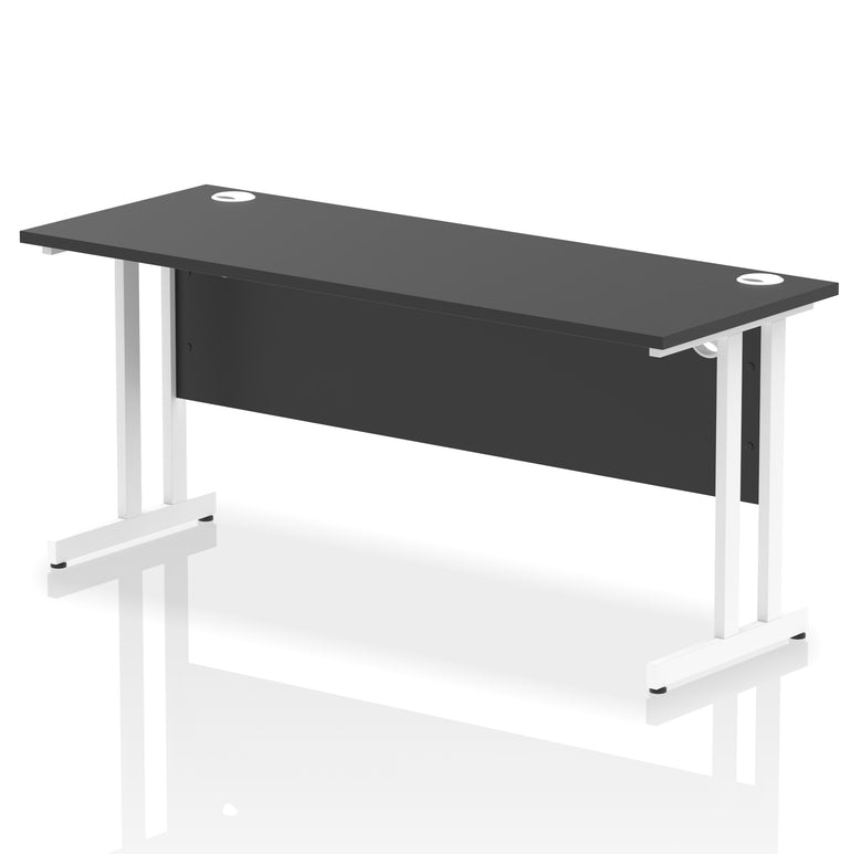 Impulse 1600mm Slimline Desk Cantilever Leg