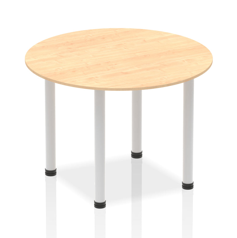 Impulse Round Table With Post Leg