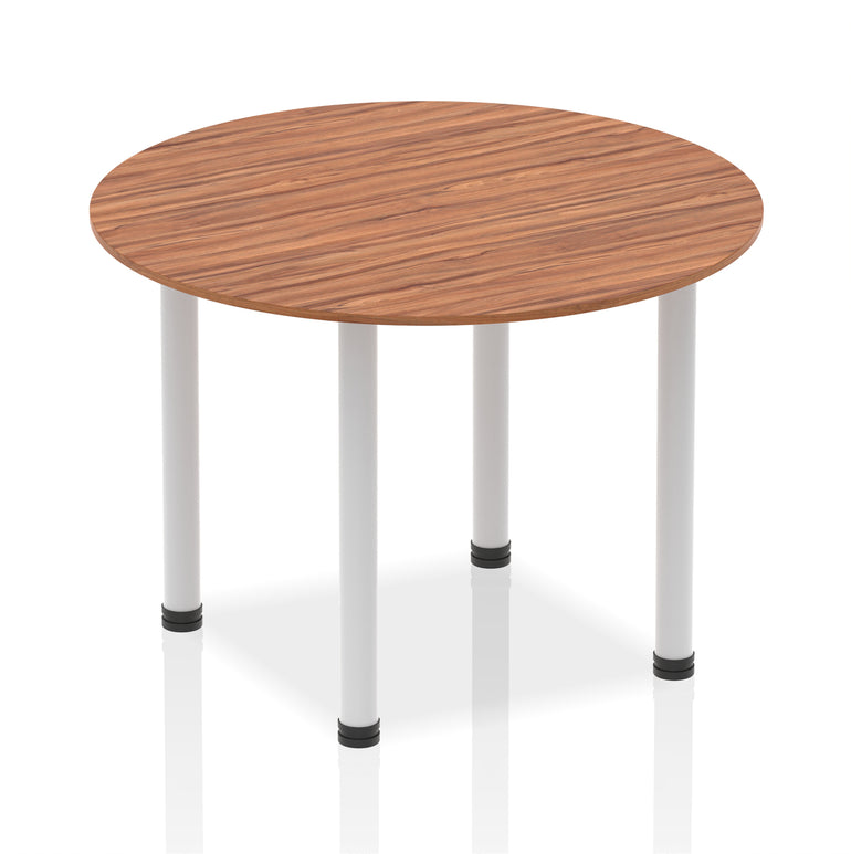 Impulse Round Table With Post Leg