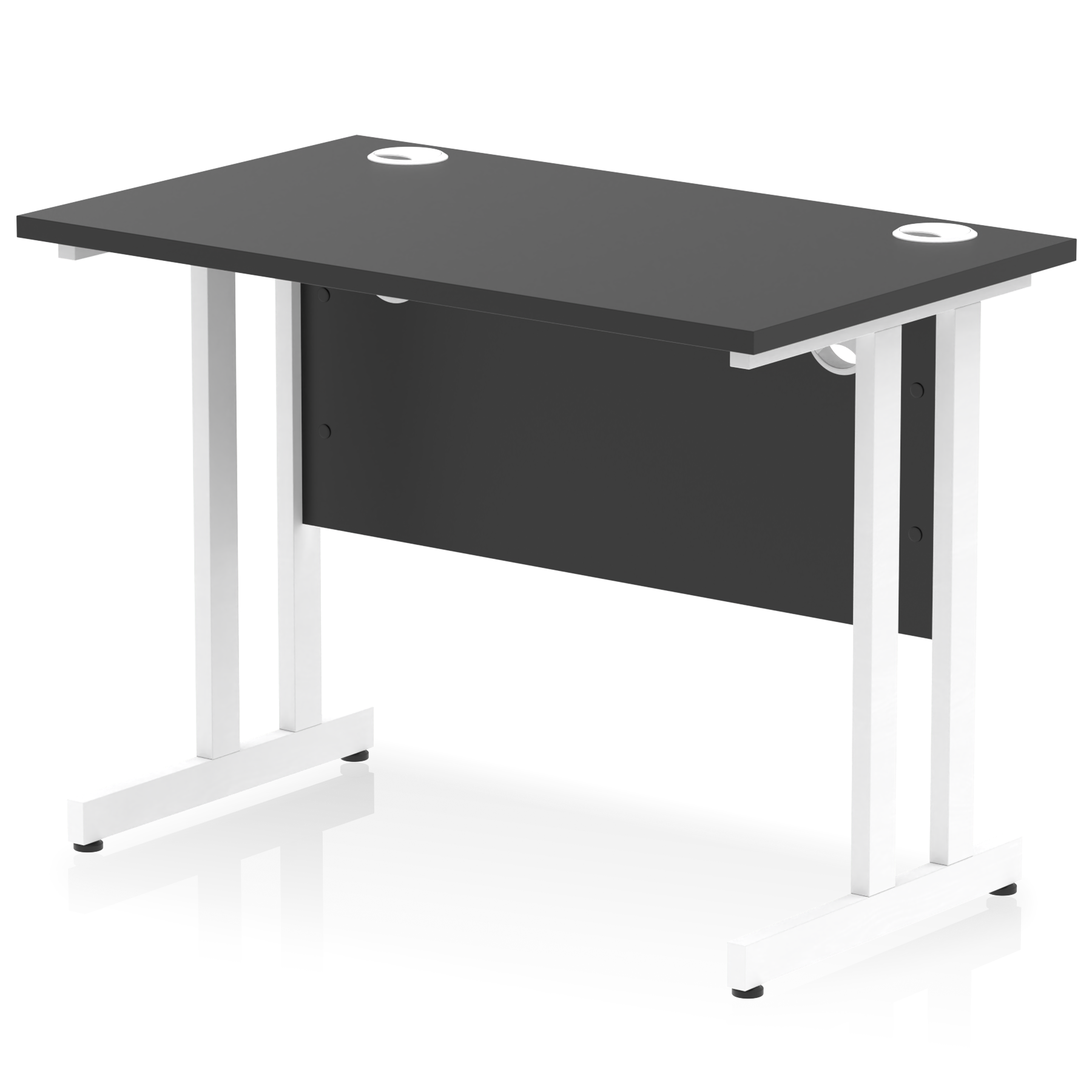 Impulse 1000mm Slimline Desk Cantilever Leg