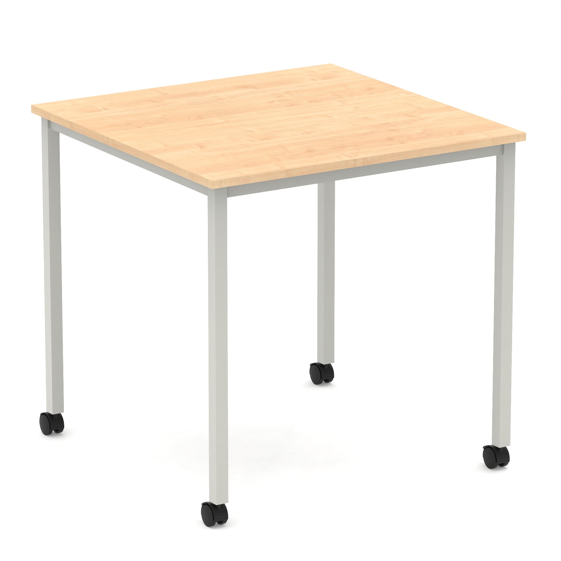 Impulse Straight Table Box Frame Leg With Castors