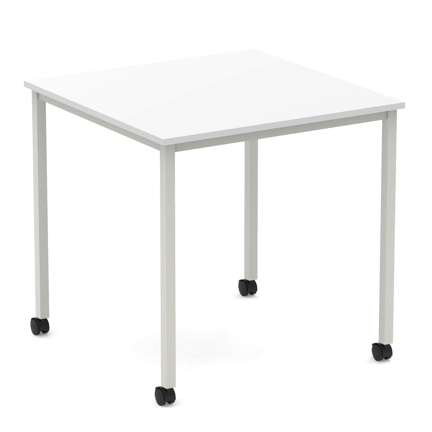 Impulse Straight Table Box Frame Leg With Castors